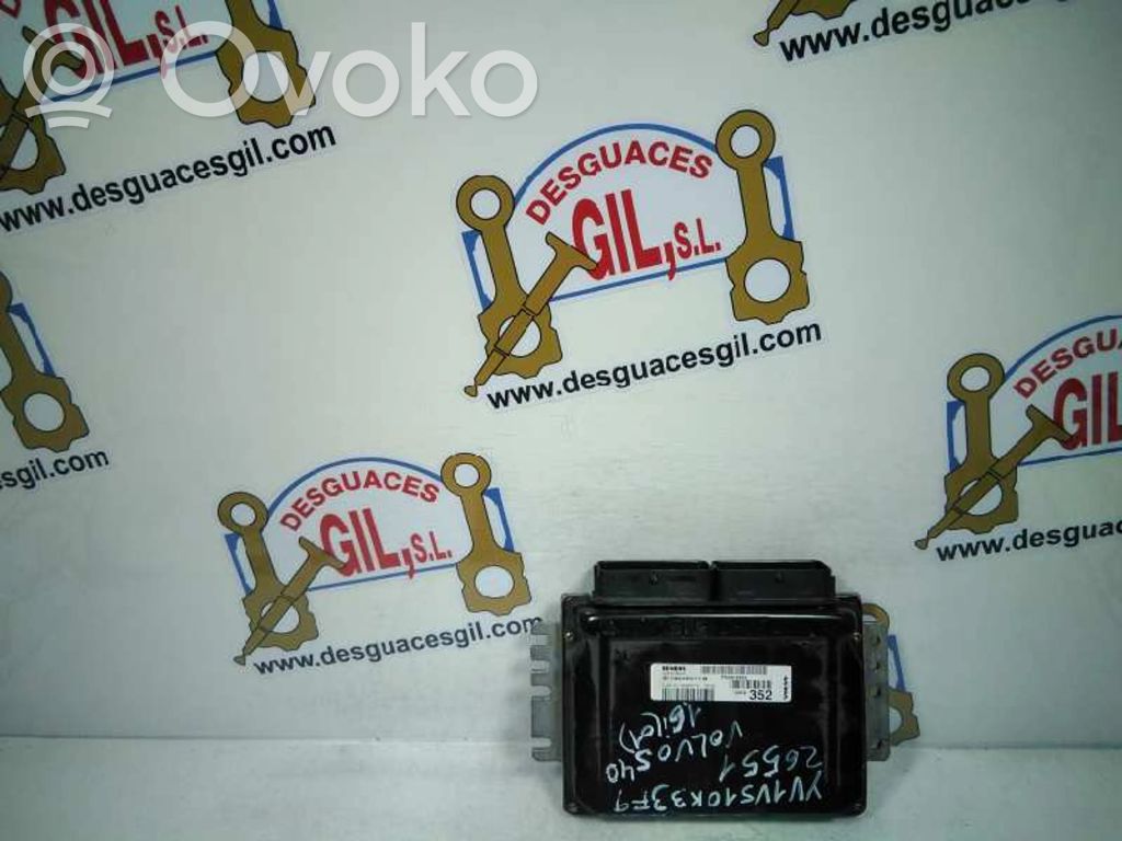 Volvo S40, V40 Engine control unit/module 