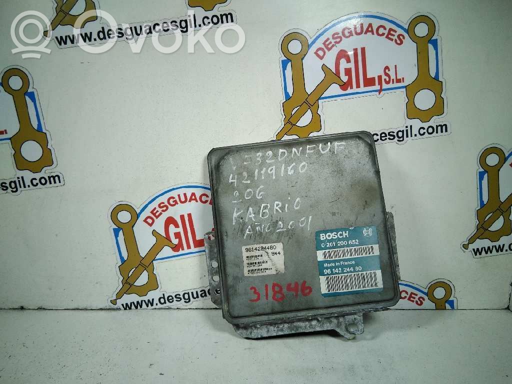 Peugeot 306 Sterownik / Moduł ECU 