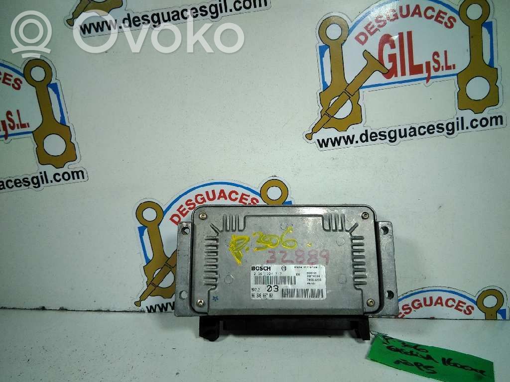 Engine control unit/module   9630986780,32889