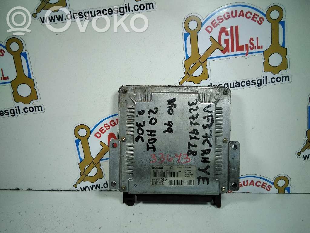 Engine control unit/module   9635157580,33643