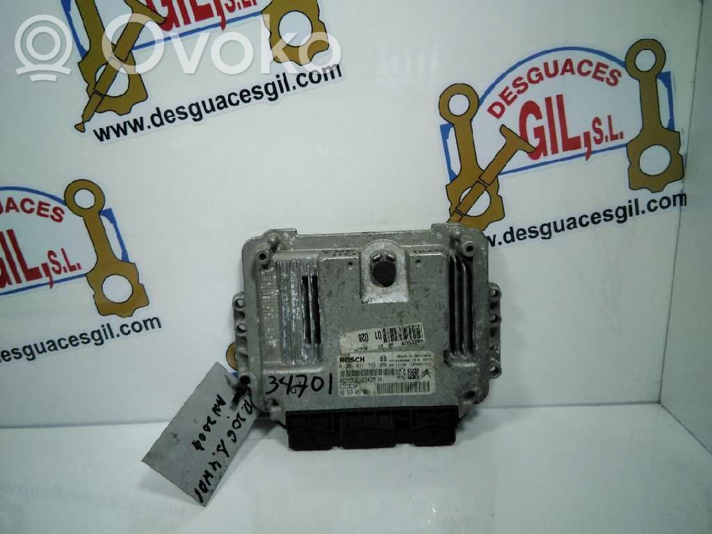 Engine control unit/module   9656709780,34701