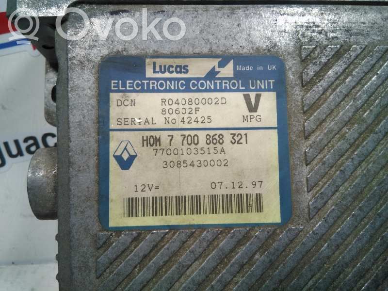 Volvo S40, V40 Unidad de control/módulo del motor 