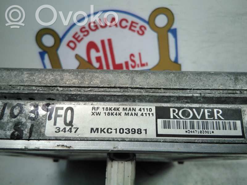 Rover 214 - 216 - 220 Engine control unit/module 
