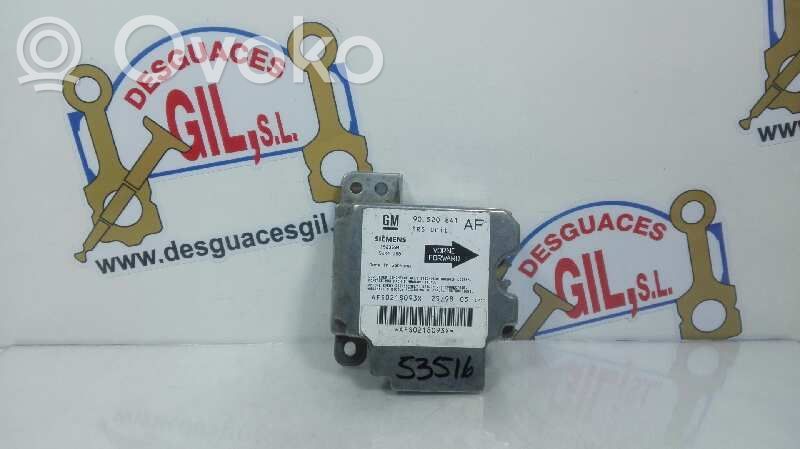 Opel Astra G Sterownik / Moduł Airbag 