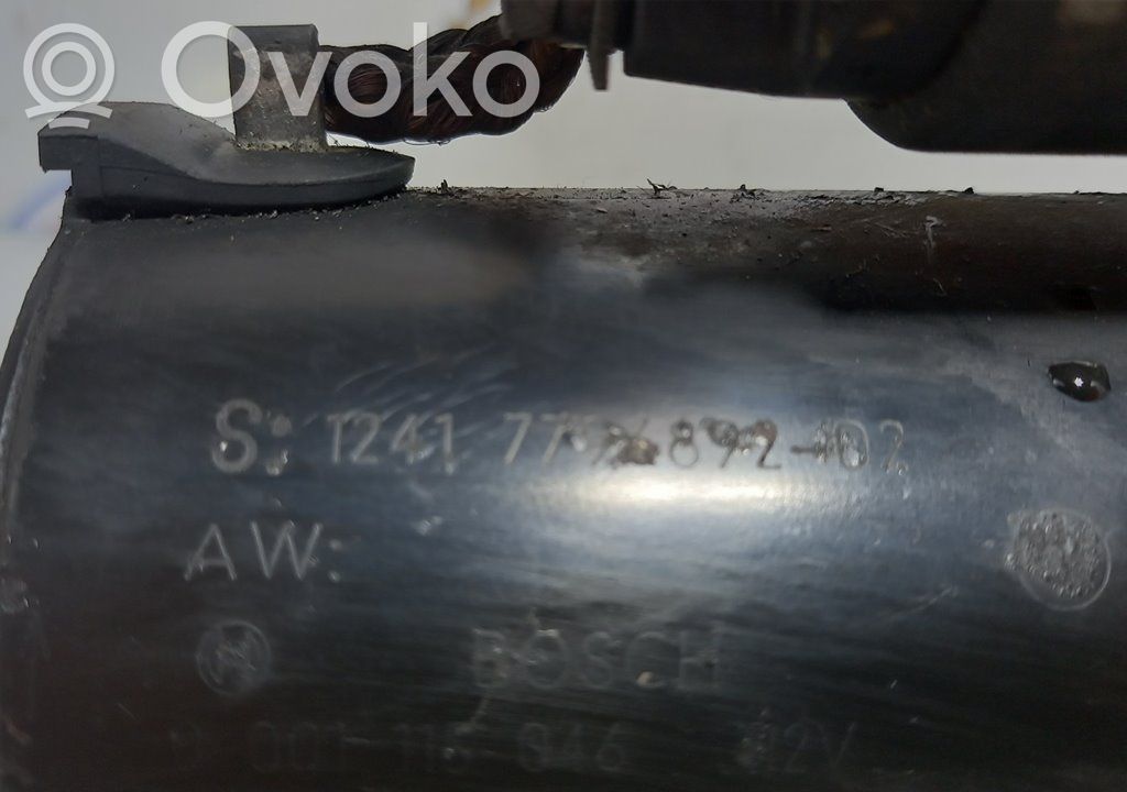 Motor de arranque   77989202,163481