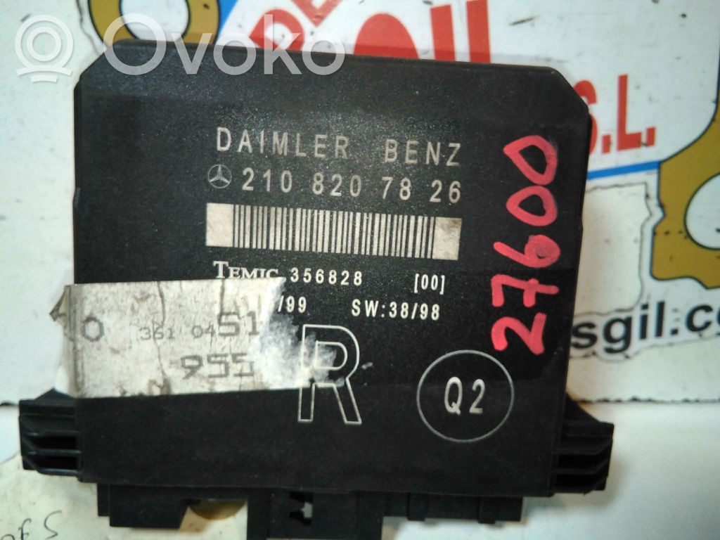 Mercedes-Benz E W210 Sterownik / Moduł centralnego zamka 