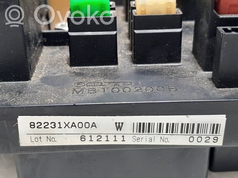 Subaru Tribeca Fuse module 