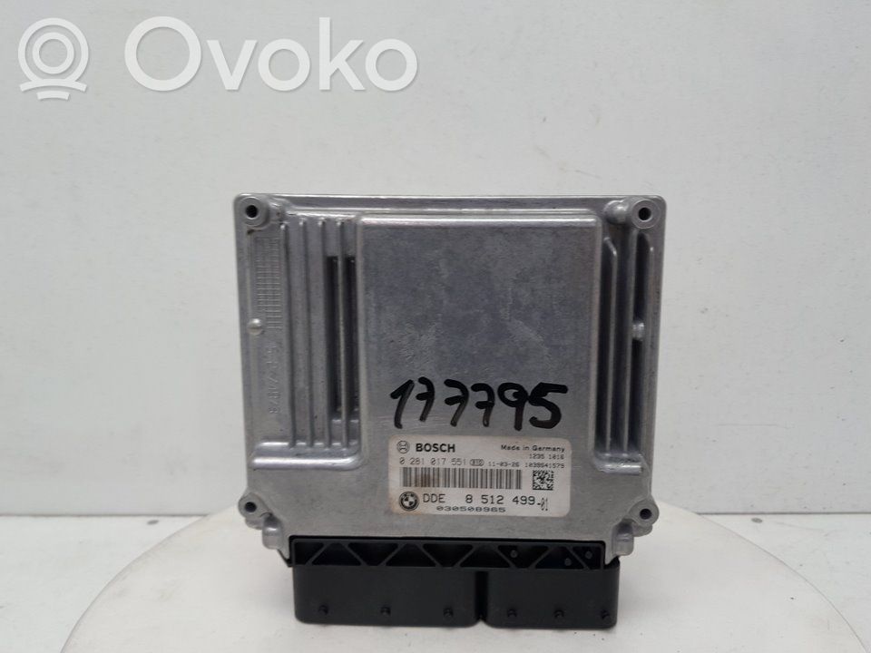 Moottorin ohjainlaite/moduuli   DDE8512499,177795