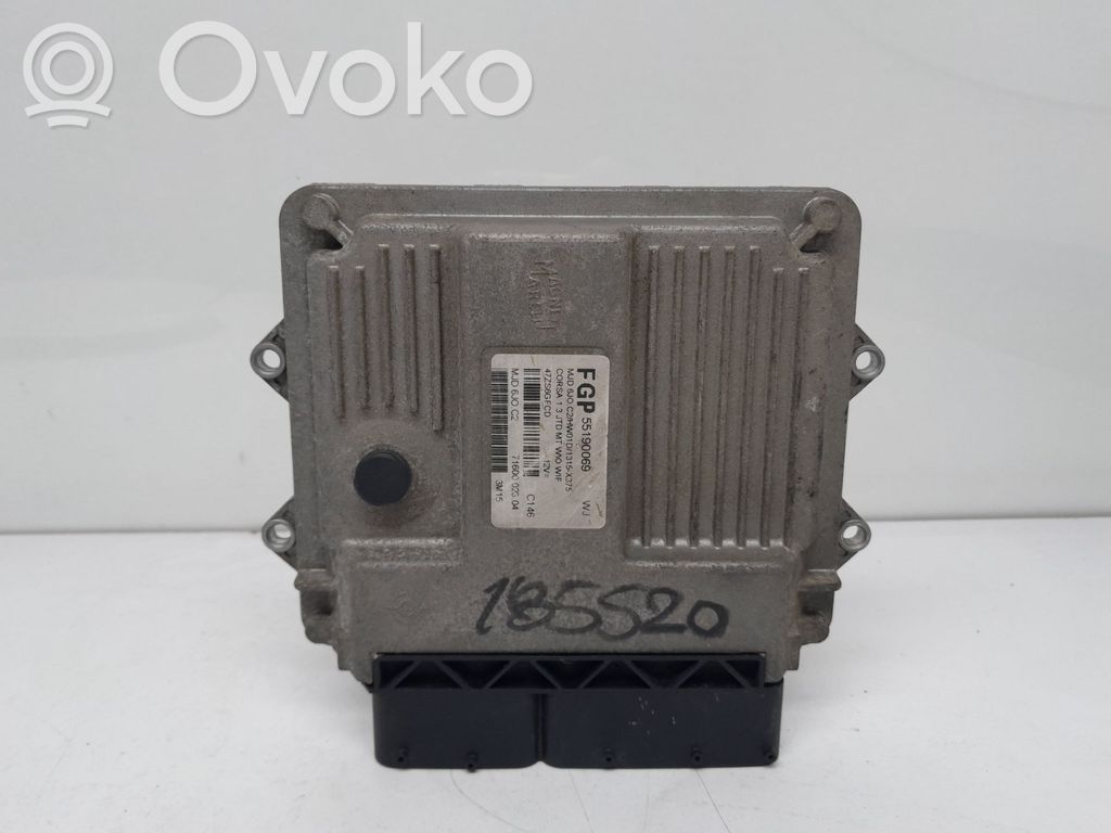 Opel Corsa C Unidad de control/módulo del motor 