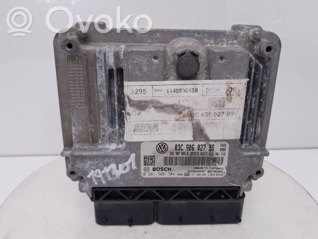 Unidad de control/módulo del motor   03C906027BS,191301