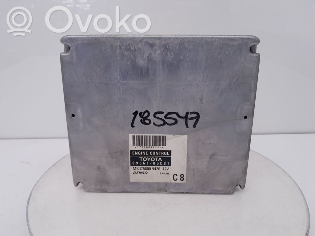 Toyota Avensis T250 Sterownik / Moduł ECU 