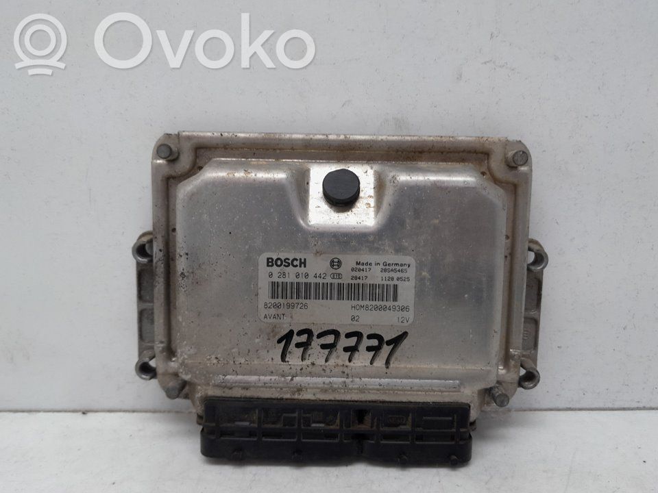 Engine control unit/module   8200199726,177771