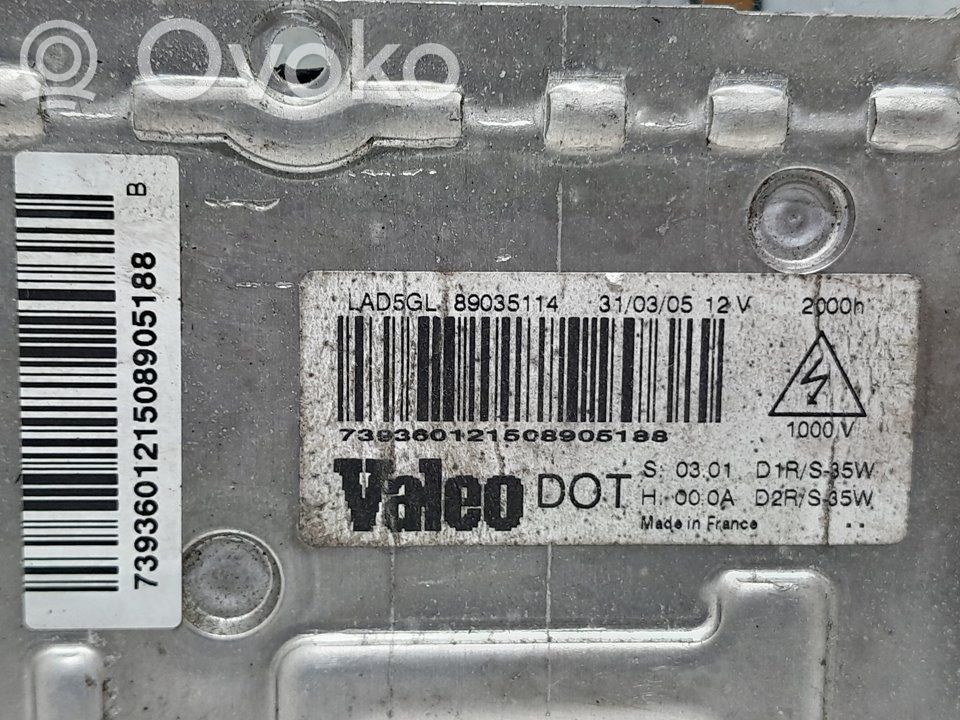 Unité de commande / module Xénon   89035114,150895
