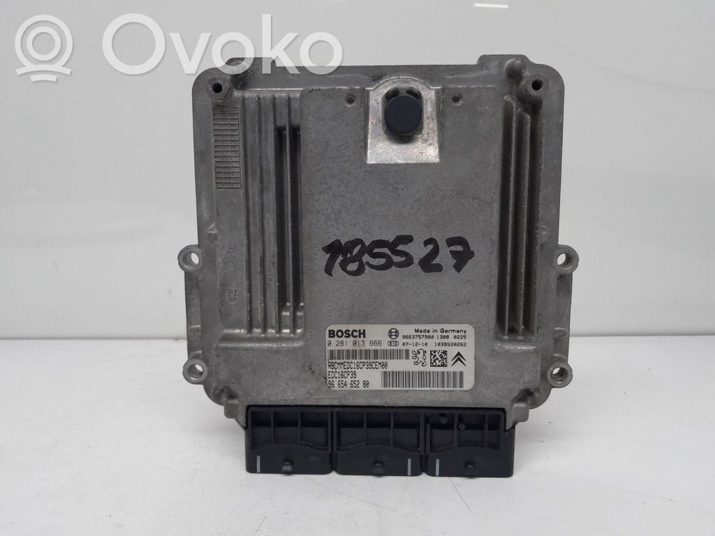 Engine control unit/module   9665465280,185527