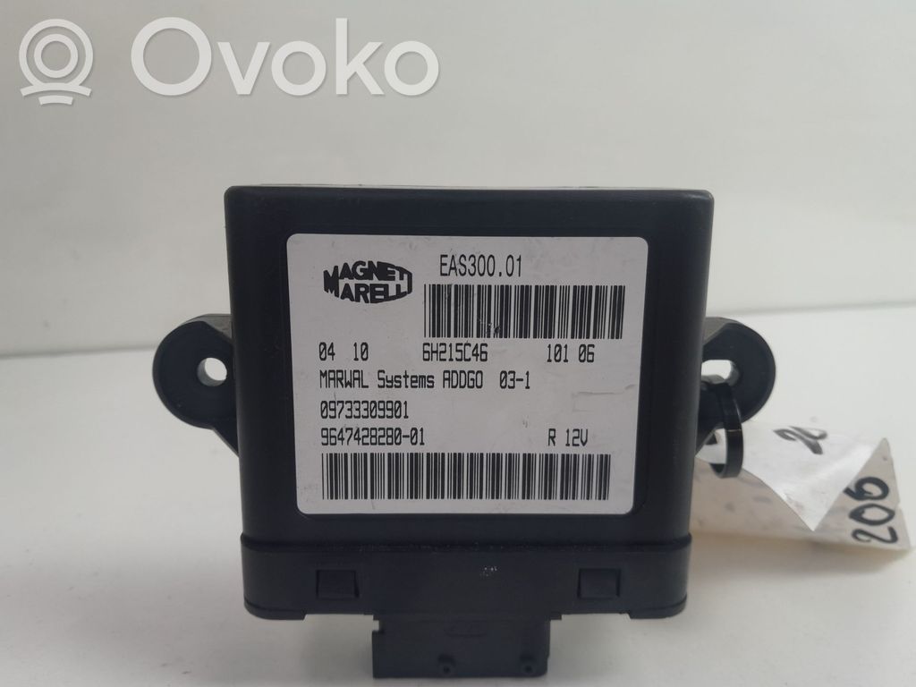 Peugeot 407 Ajonestolaitteen ohjainlaite/moduuli 