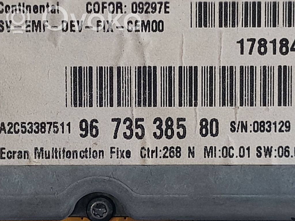 Citroen C4 II Compteur de vitesse tableau de bord 