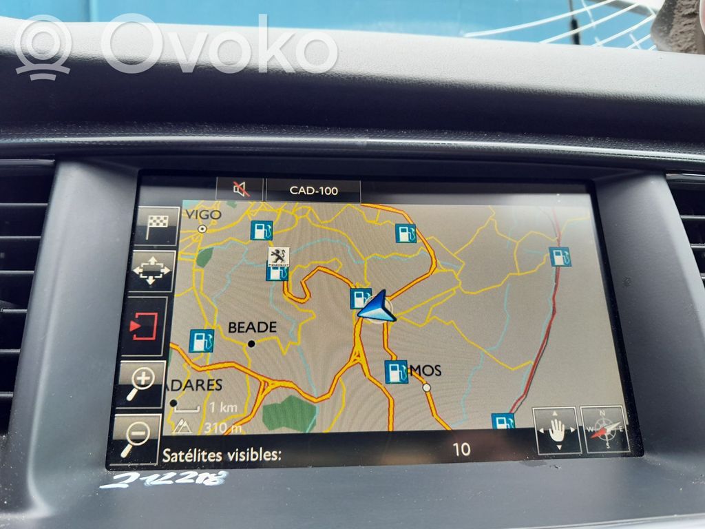 Peugeot 508 Panel / Radioodtwarzacz CD/DVD/GPS 