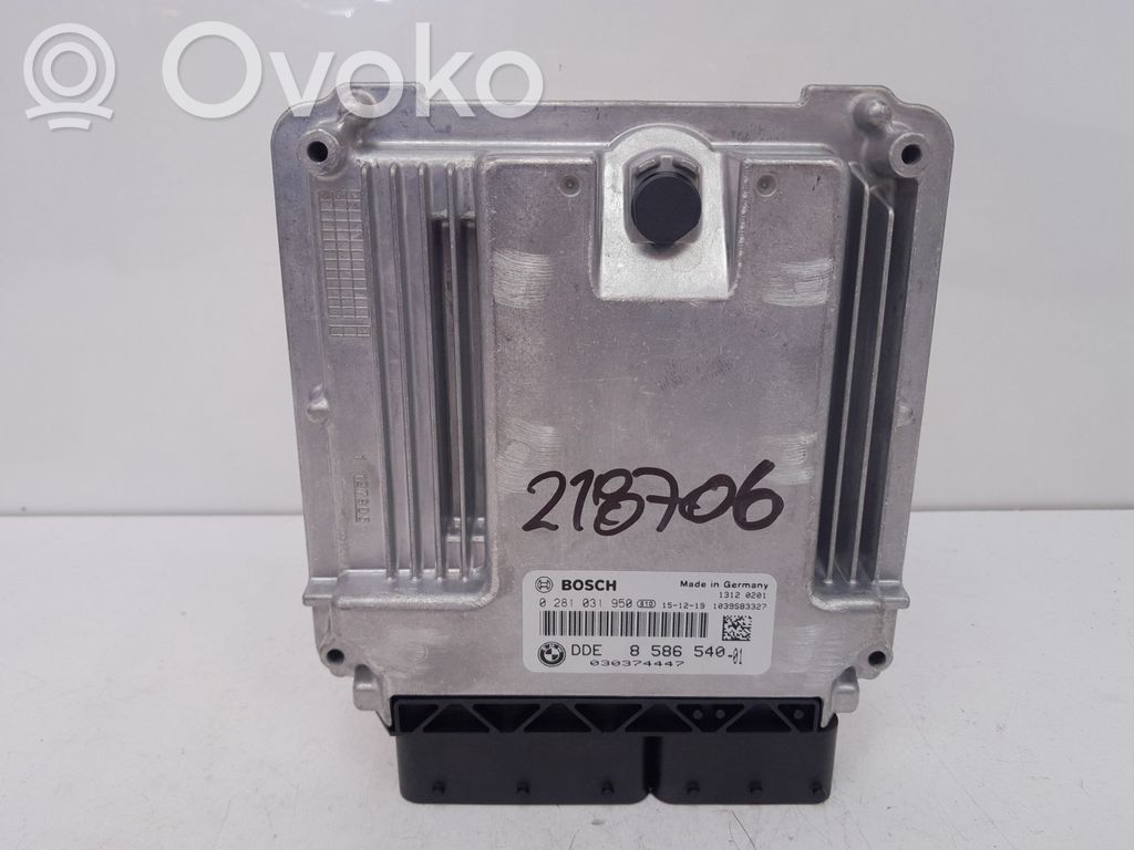BMW X6 F16 Sterownik / Moduł ECU 