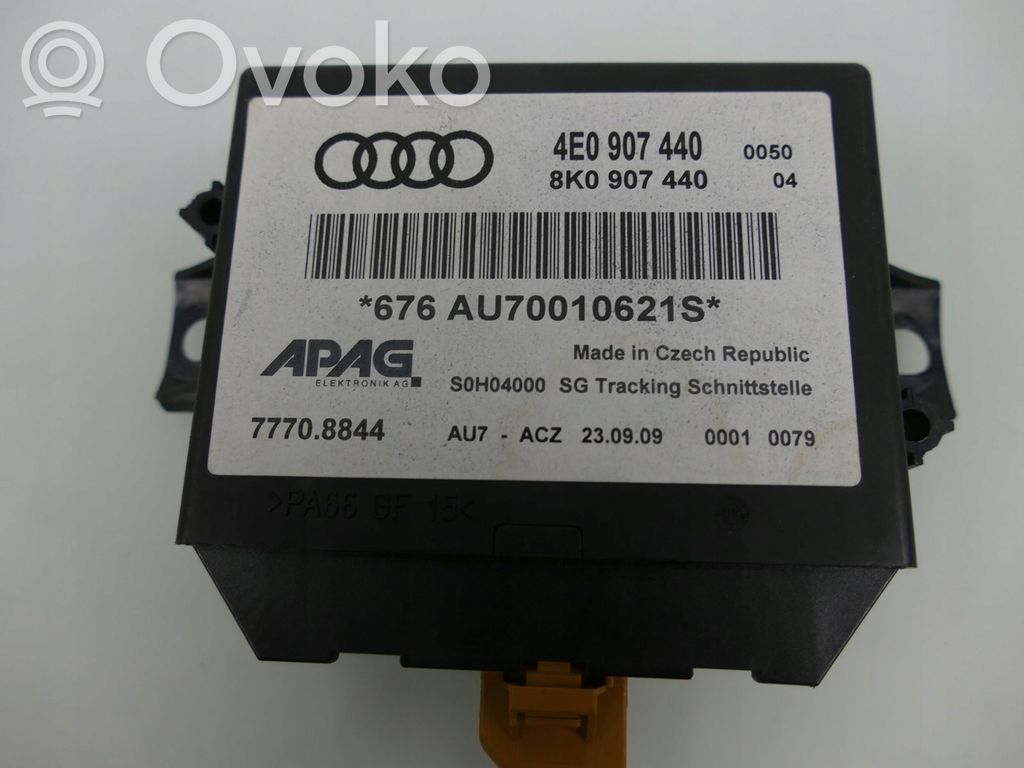Muut ohjainlaitteet/moduulit   4E0907440