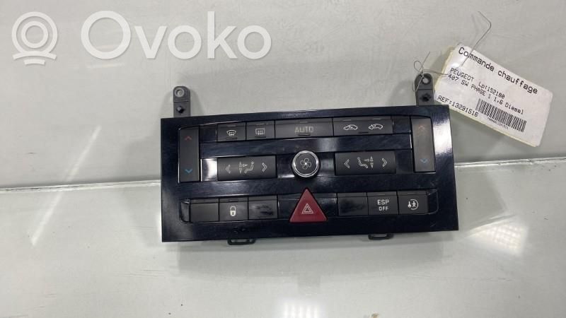 Peugeot 407 Climate control unit 