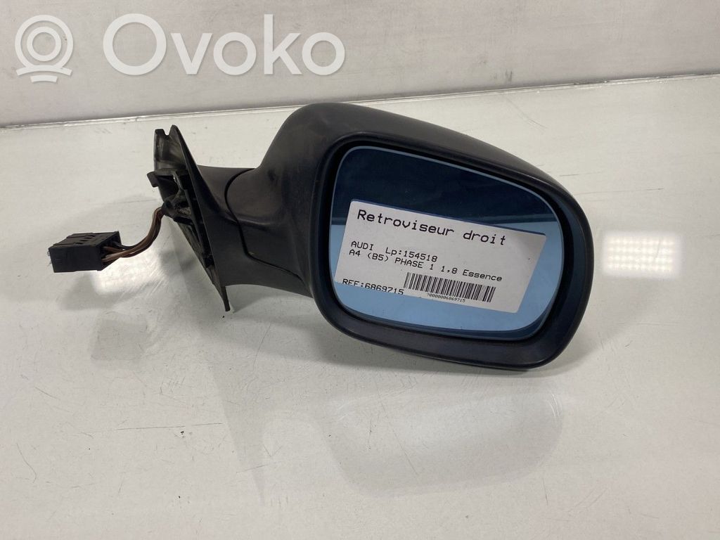 Audi A4 S4 B5 8D Manualne lusterko boczne drzwi przednich 