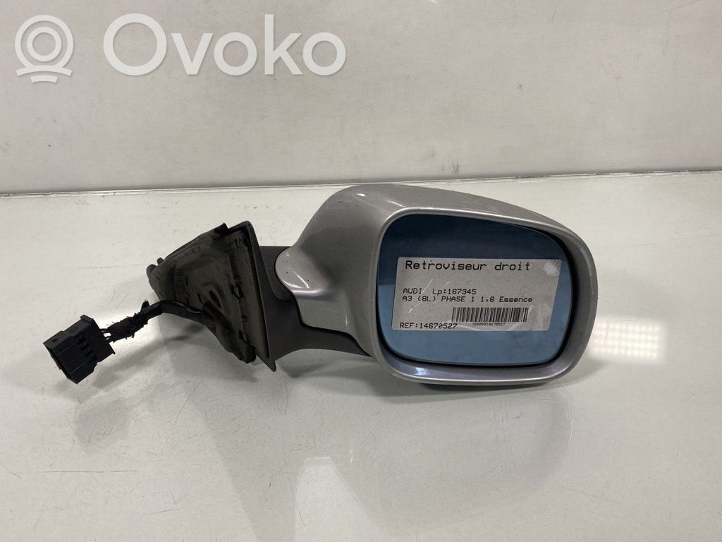 Audi A3 S3 8L Espejo lateral manual 