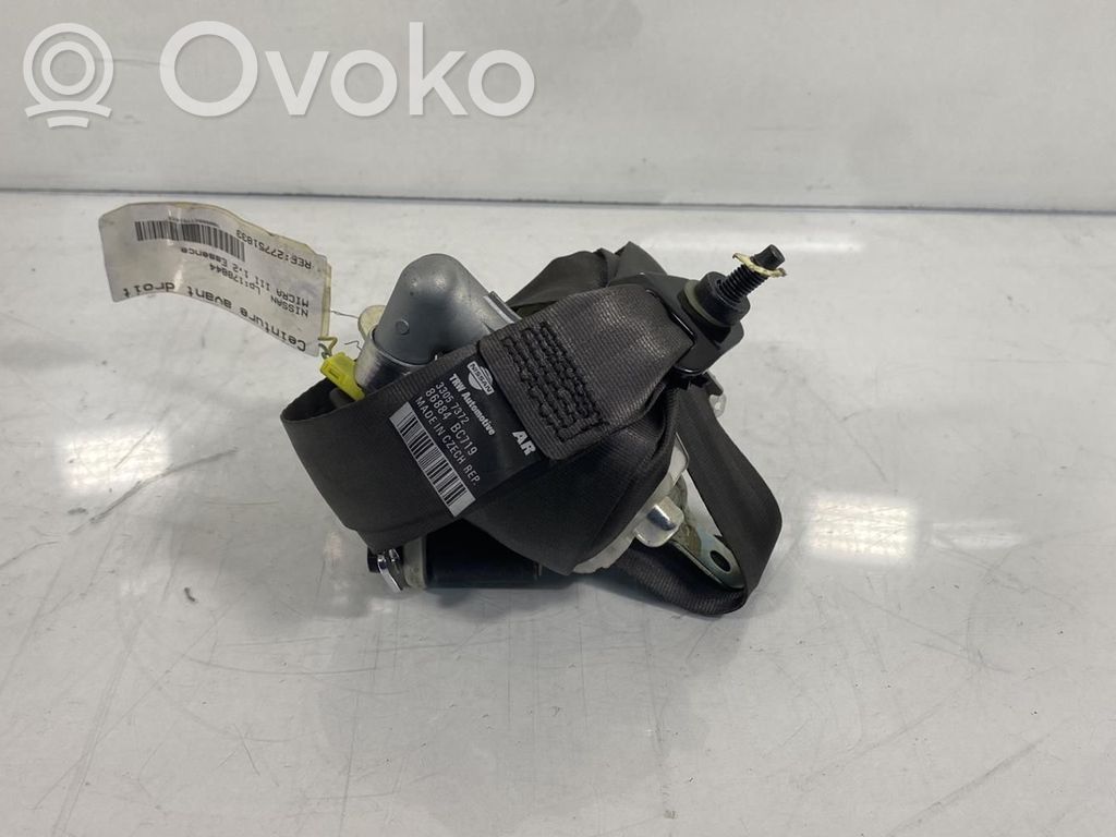 Nissan Micra Hebilla del cinturón delantero 