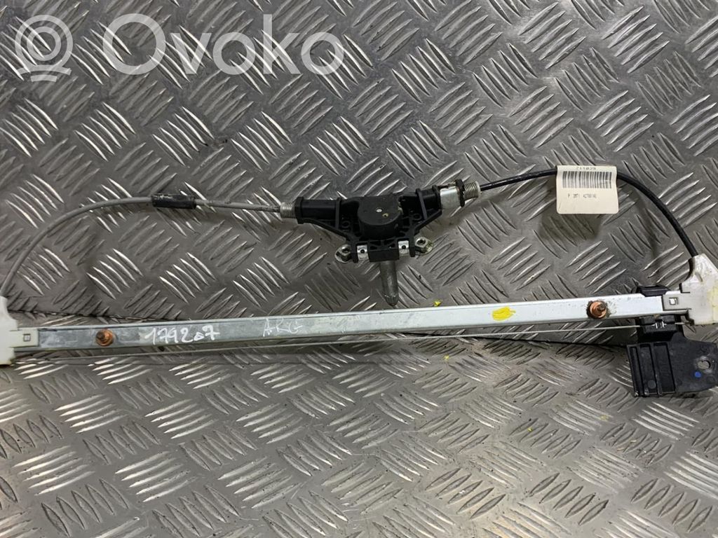 Mazda 2 Rear door window regulator with motor 