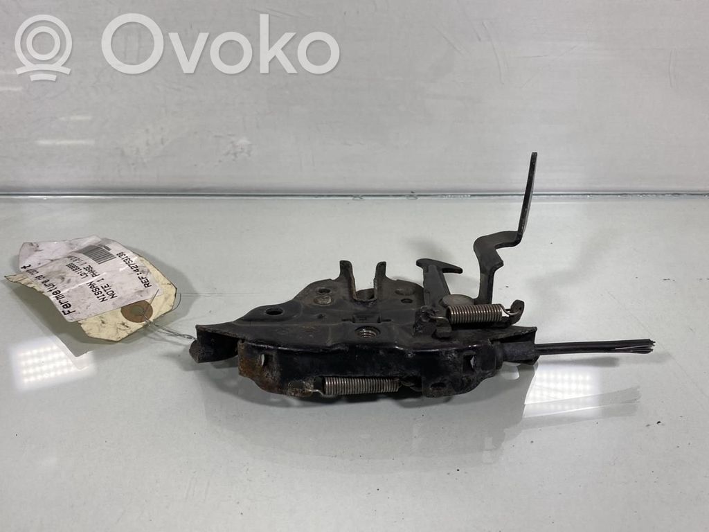 Nissan Note (E11) Dzinēja pārsega slēdzene 