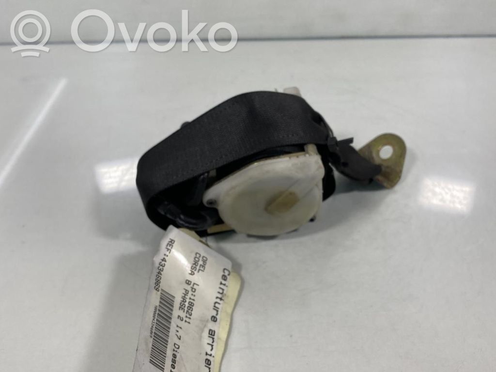 Opel Corsa B Cinturón trasero 