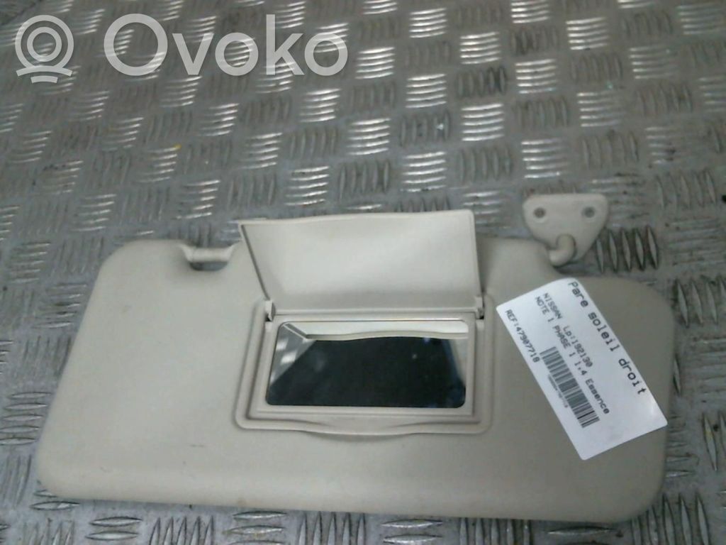 Nissan Note (E11) Sun visor 