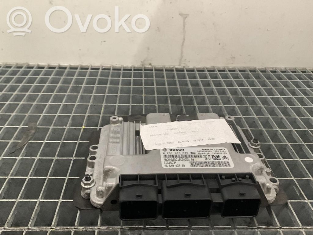 Citroen C4 I Engine control unit/module 