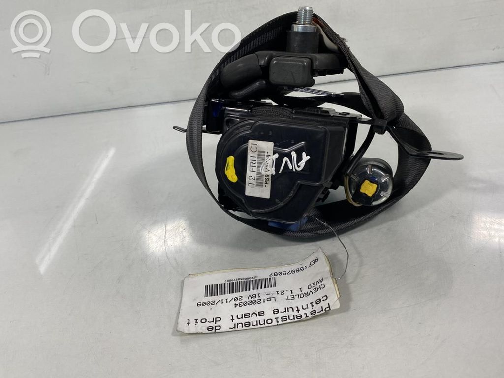 Chevrolet Aveo Hebilla del cinturón delantero 