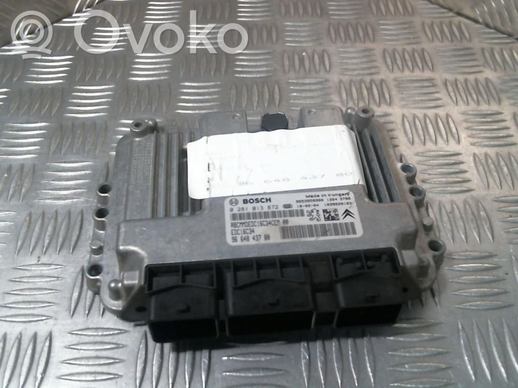 Peugeot 308 Calculateur moteur ECU 