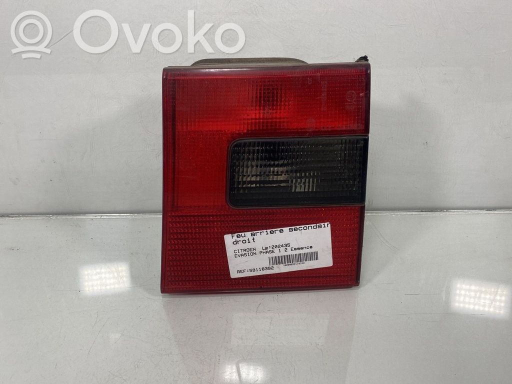 Citroen Evasion Tailgate rear/tail lights 