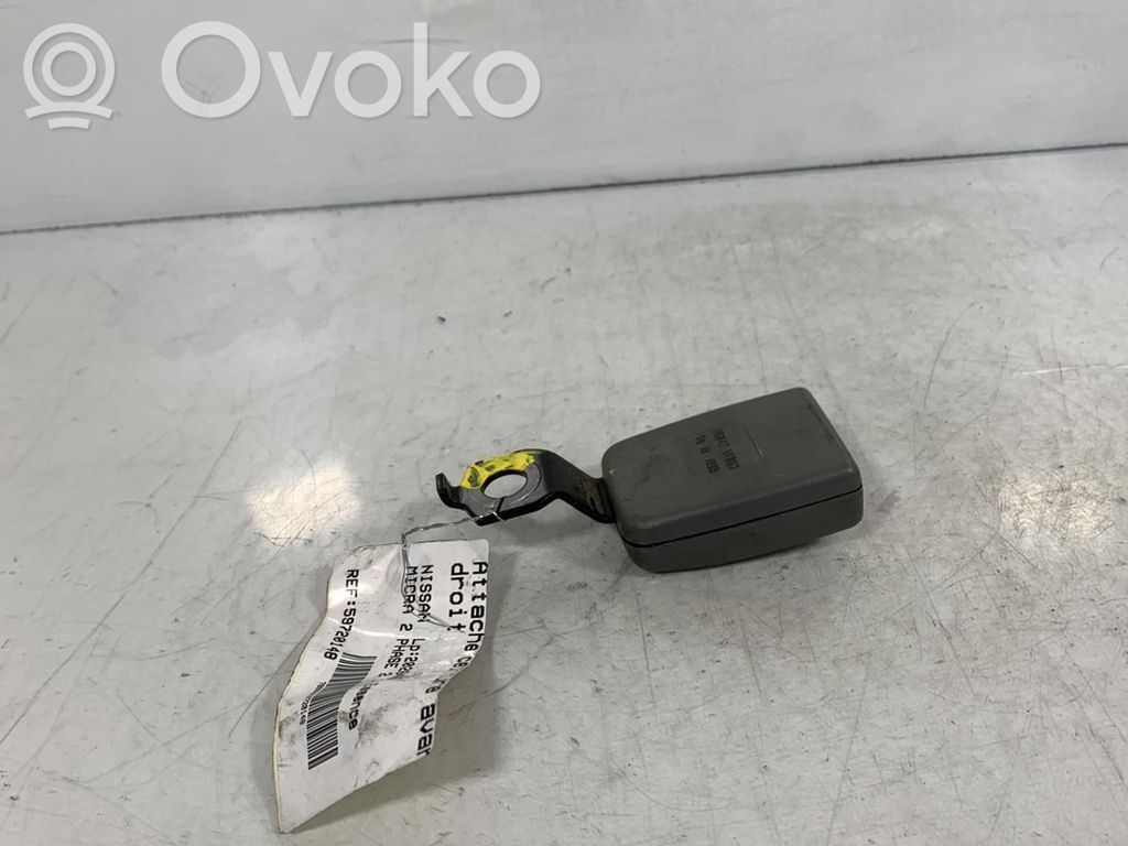 Nissan Micra Klamra przedniego pasa bezpieczeństwa 