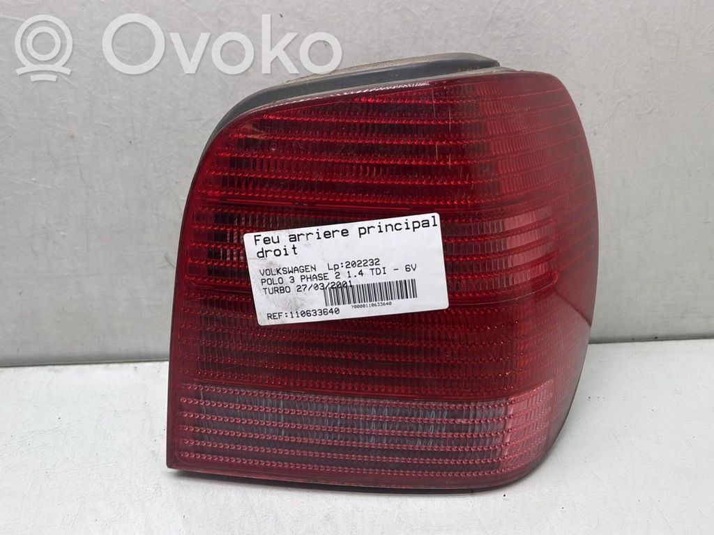 Volkswagen Polo III 6N 6N2 6NF Lampă spate în caroserie 