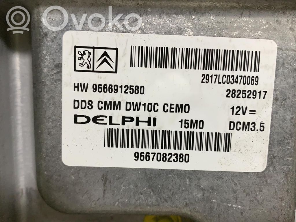 Citroen C5 Engine control unit/module 