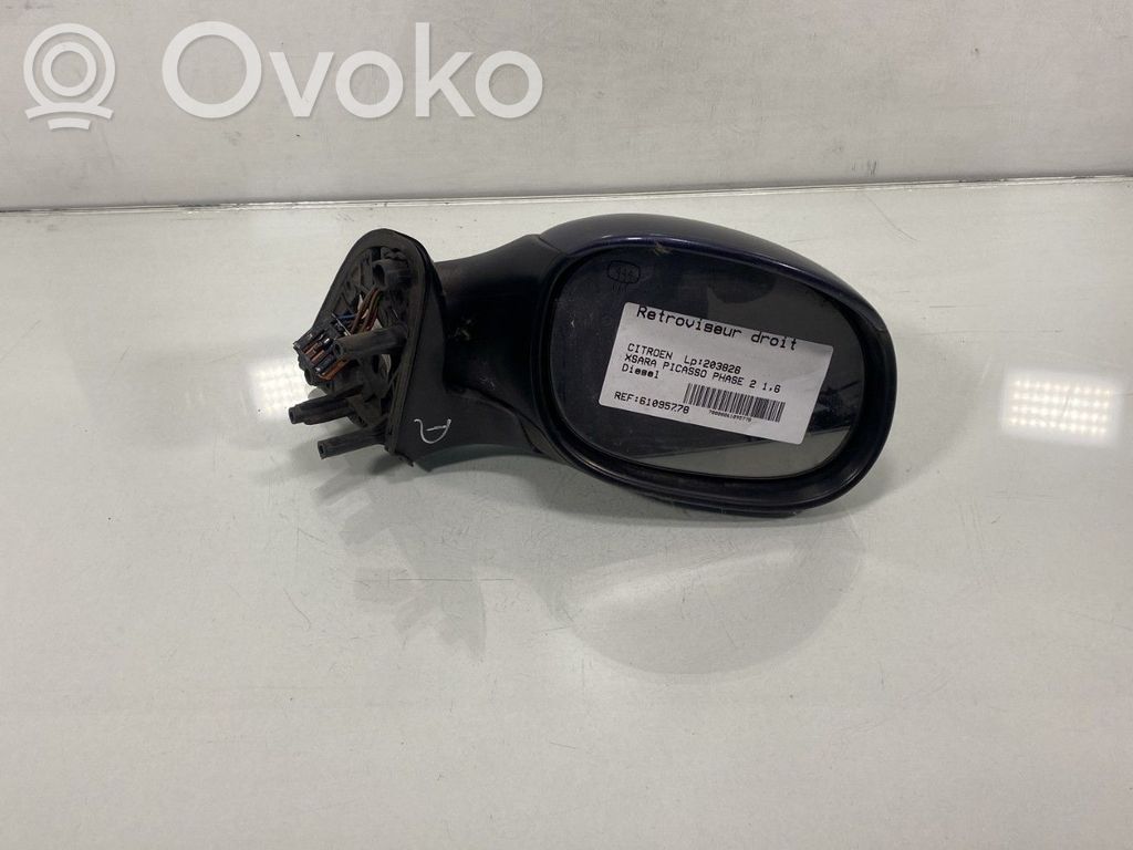 Citroen Xsara Picasso Espejo lateral manual 