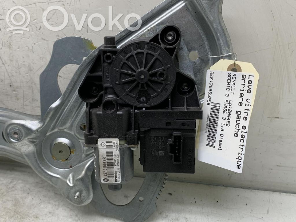 Renault Scenic III -  Grand scenic III Elektryczny podnośnik szyby drzwi tylnych 