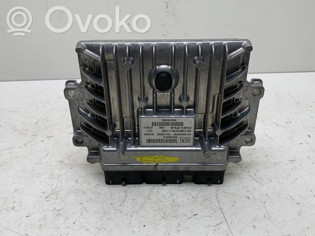 Peugeot 407 Engine control unit/module 