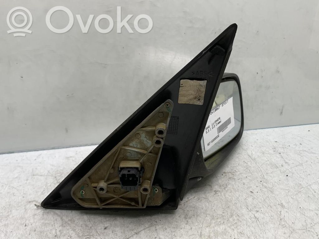 Saab 9-3 Ver1 Manualne lusterko boczne drzwi przednich 