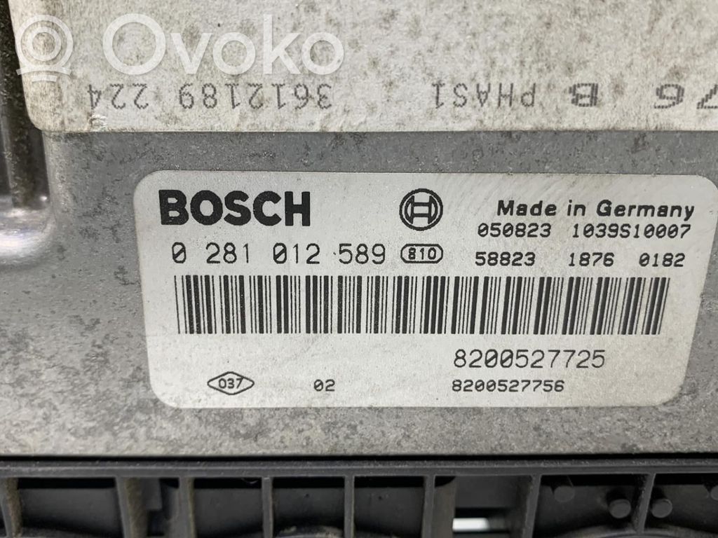 Renault Megane II Engine control unit/module 