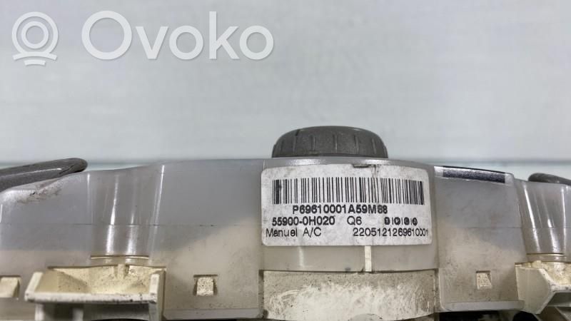 Peugeot 107 Climate control unit 