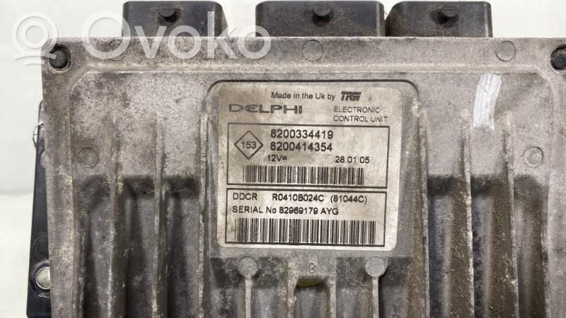 Renault Scenic II -  Grand scenic II Sterownik / Moduł ECU 