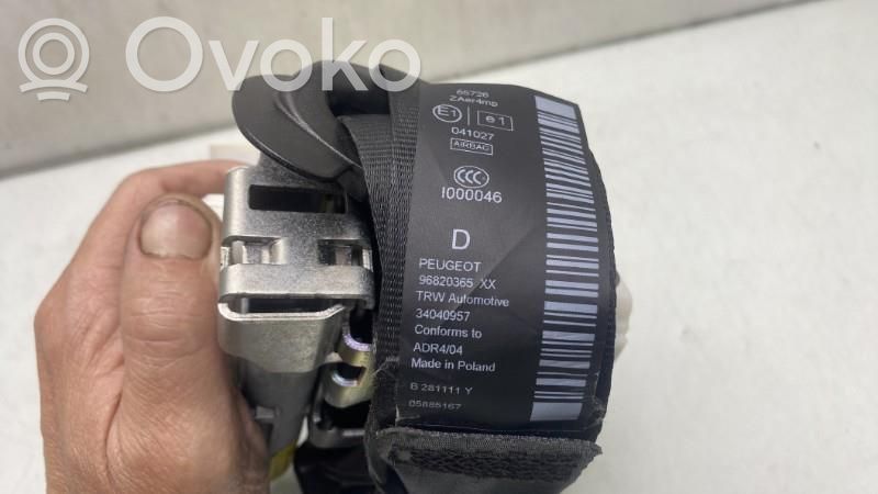 Peugeot 5008 Bridă fixare centură de siguranță față 