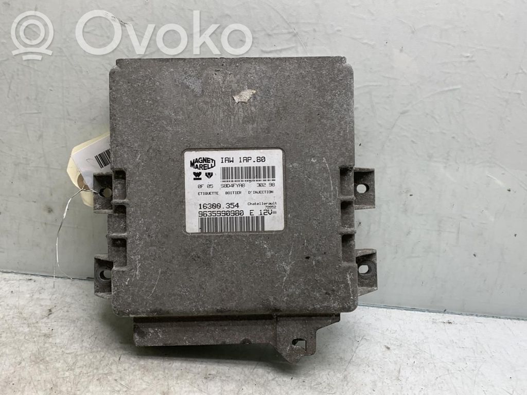 Peugeot 206 Unidad de control/módulo del motor 