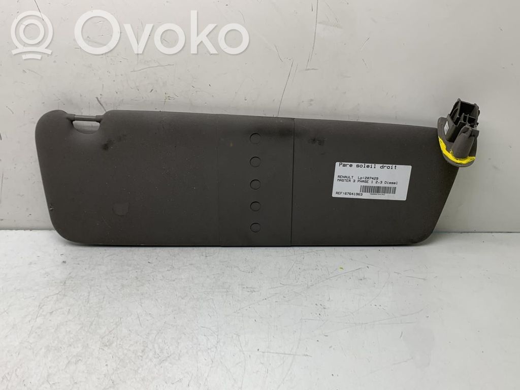 Renault Master III Sun visor 