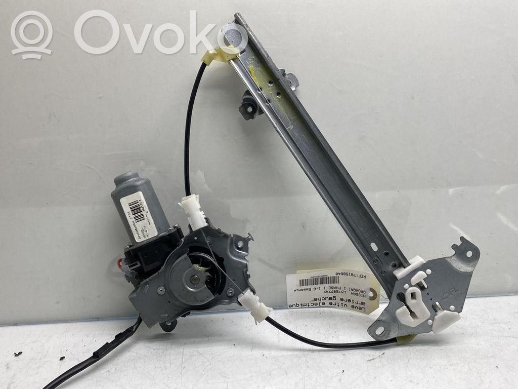 Nissan Qashqai Macara geam ușă spate cu motor 