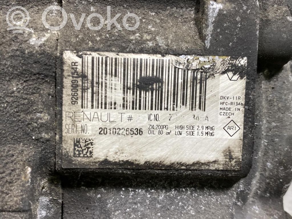 Dacia Lodgy Air conditioning (A/C) compressor (pump) 